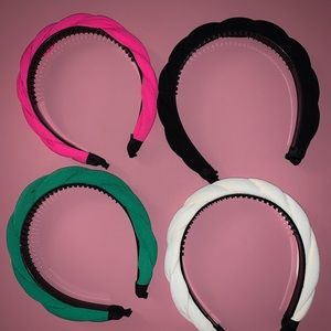 Headband 4pcs twists braided